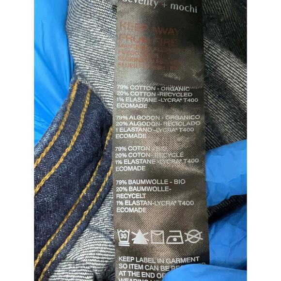 NWT Free People Seventy Mochi Mabel Pockets Wide Leg Jeans 26 - Picture 6 of 6